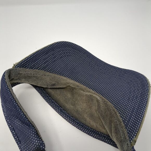 TYR Sport Slideback Sun Visor Cap Blue One Size Adjustable Embroidered Polyester - Picture 6 of 7